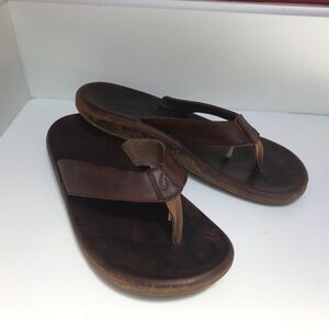 OluKai Kupuna Men's Bown Slip On Thong (12)